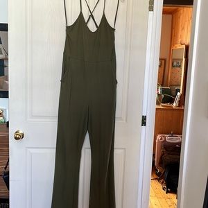 American eagle flared jumpsuit